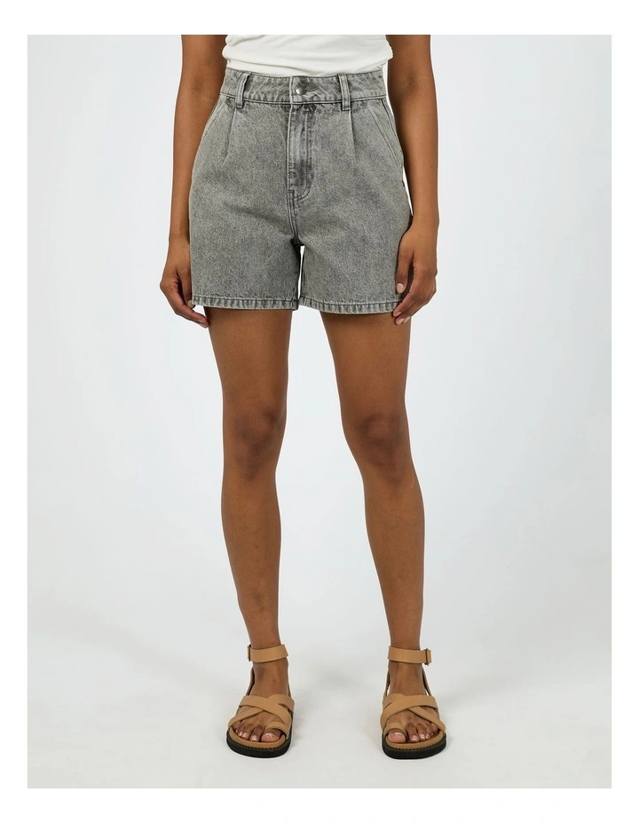 Stevie Denim Short in grey image 1