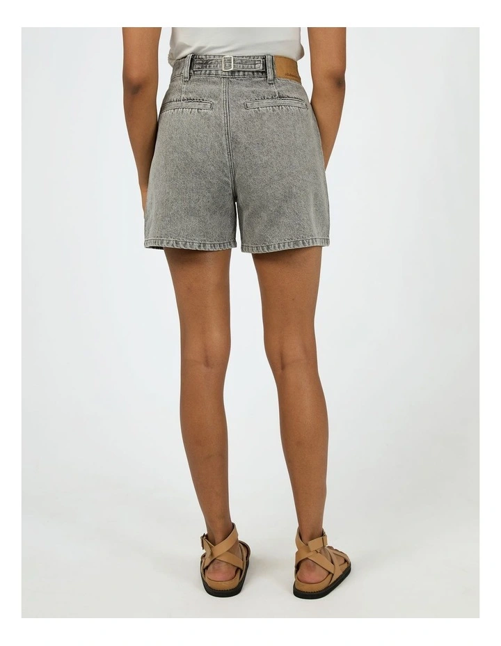 Stevie Denim Short in grey image 2