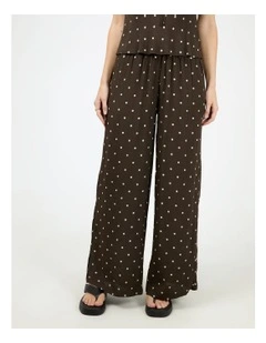 Emelia Pant in Brown
