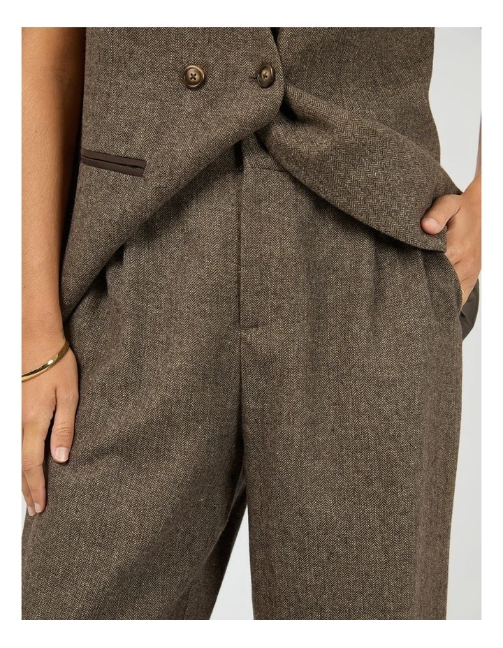 Elodie Pant in Brown image 5