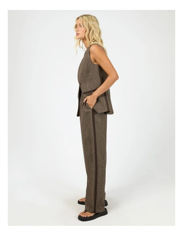 Elodie Pant in Brown image 6