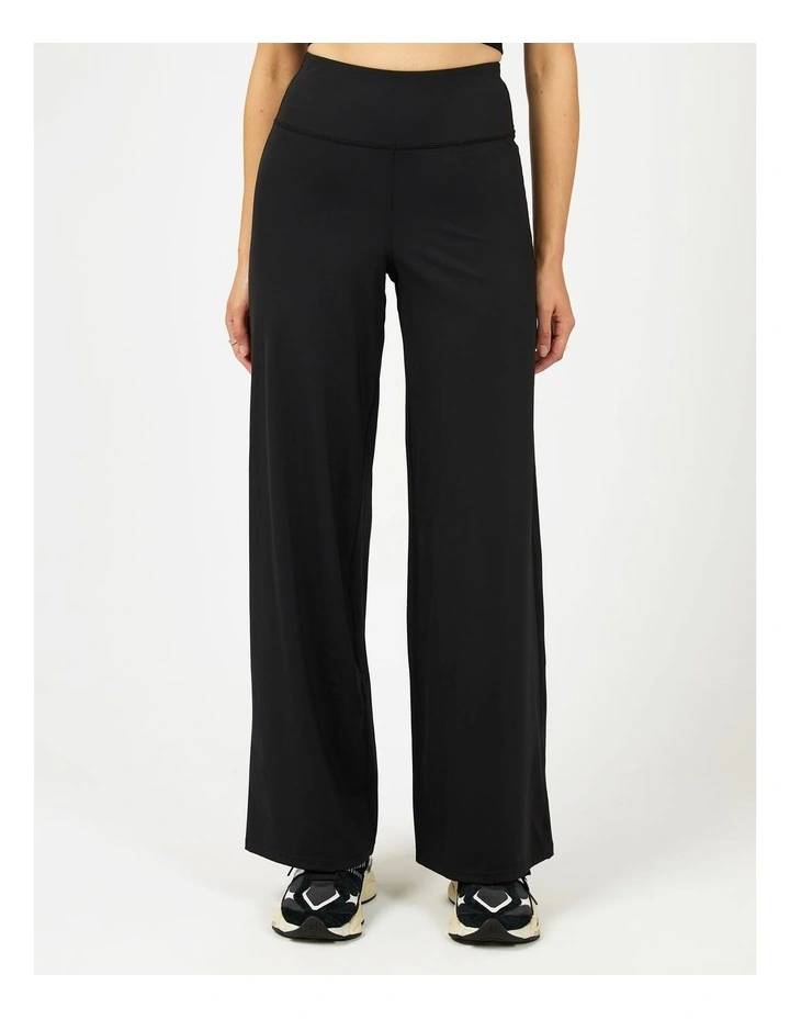 Studio Wide Leg Pant in Black image 1