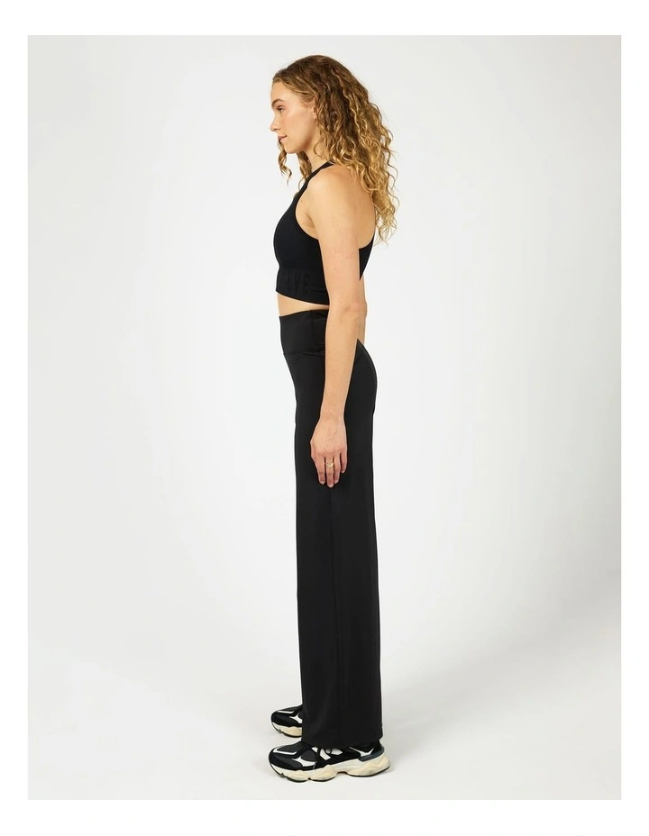 Studio Wide Leg Pant in Black image 6