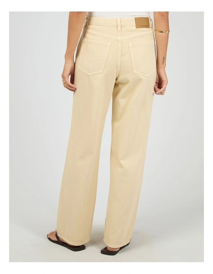 Jacqui Wide Leg - Butter image 2