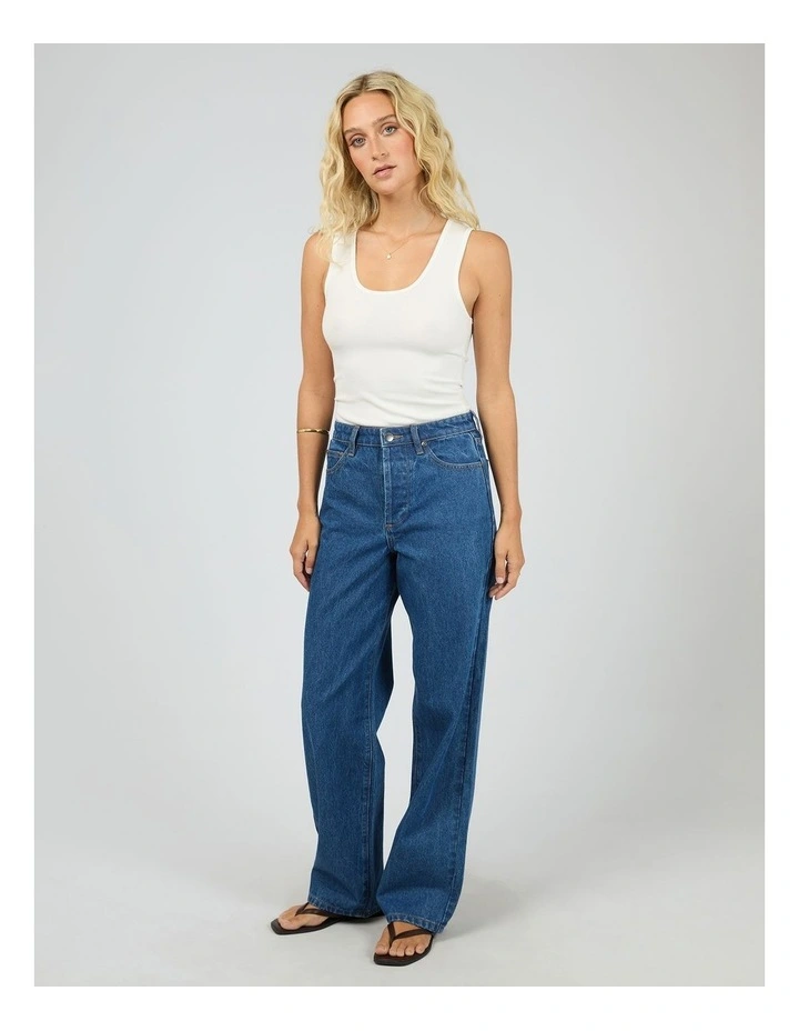 Zia Relaxed Straight - Heritage Blue image 3