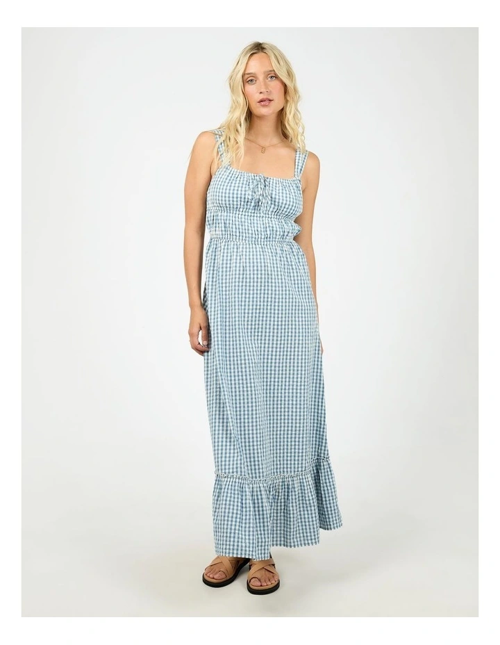 Micky Maxi Dress in Blue image 1