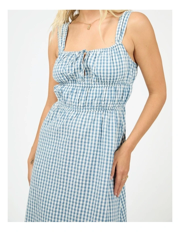 Micky Maxi Dress in Blue image 4