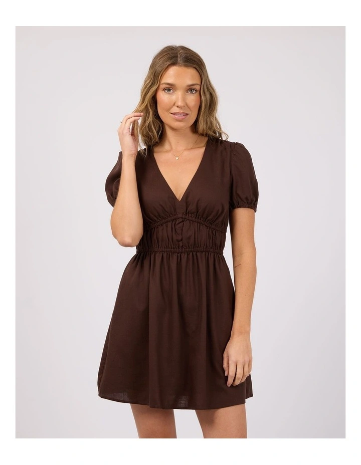Fern Linen Short Sleeve Linen Dress image 1