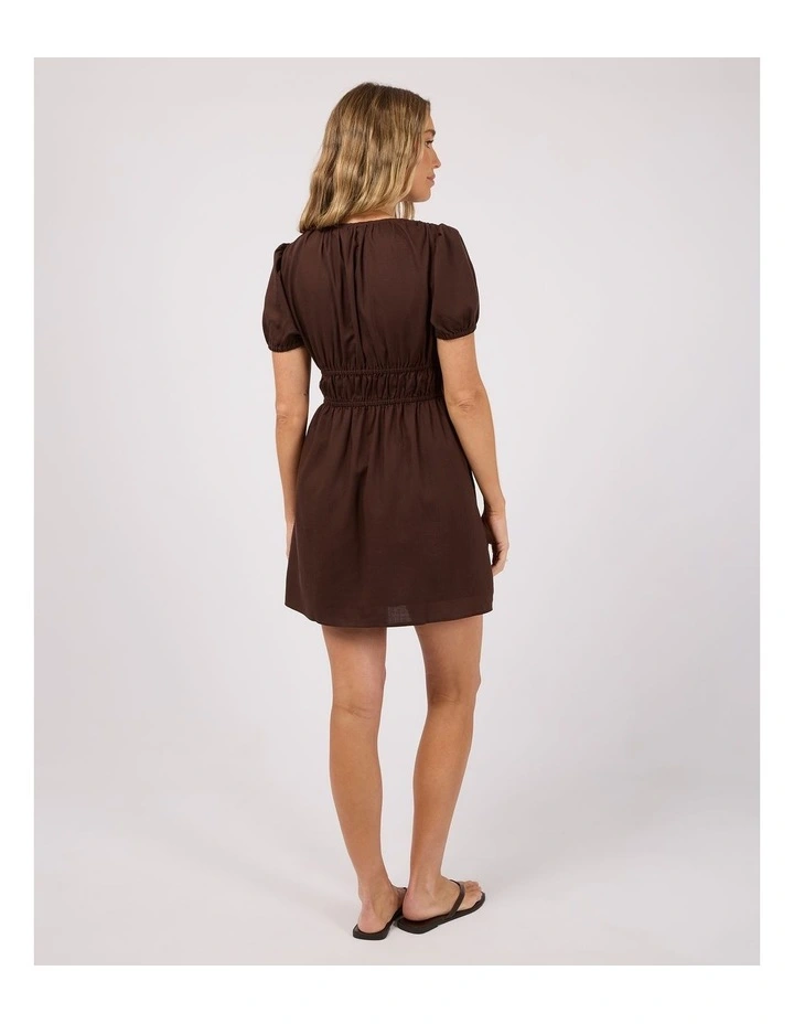 Fern Linen Short Sleeve Linen Dress image 2