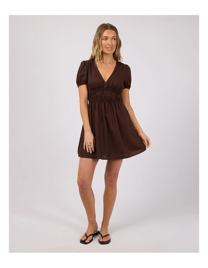 Fern Linen Short Sleeve Linen Dress image 3