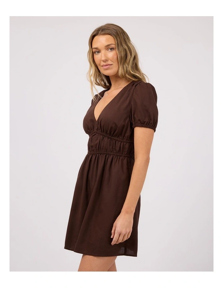 Fern Linen Short Sleeve Linen Dress image 4