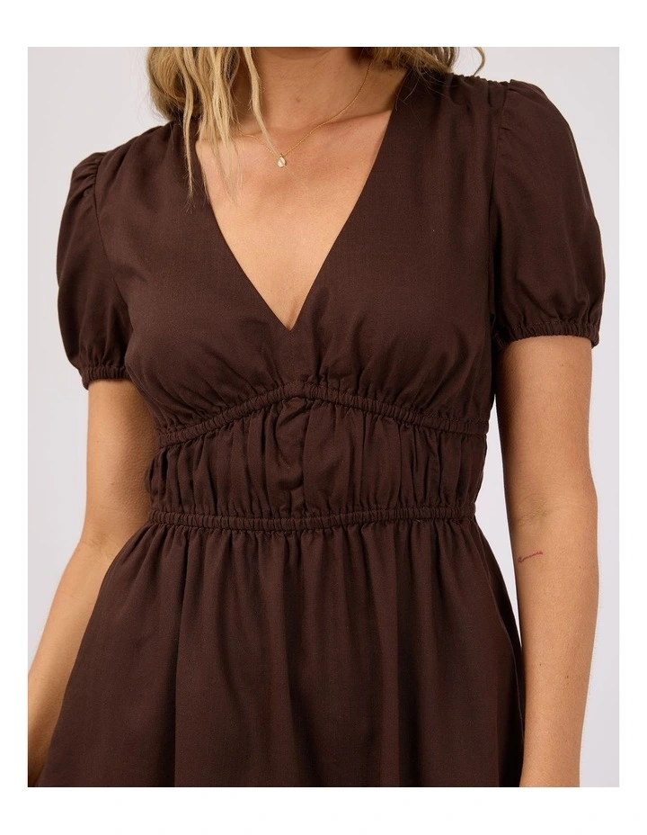 Fern Linen Short Sleeve Linen Dress image 5