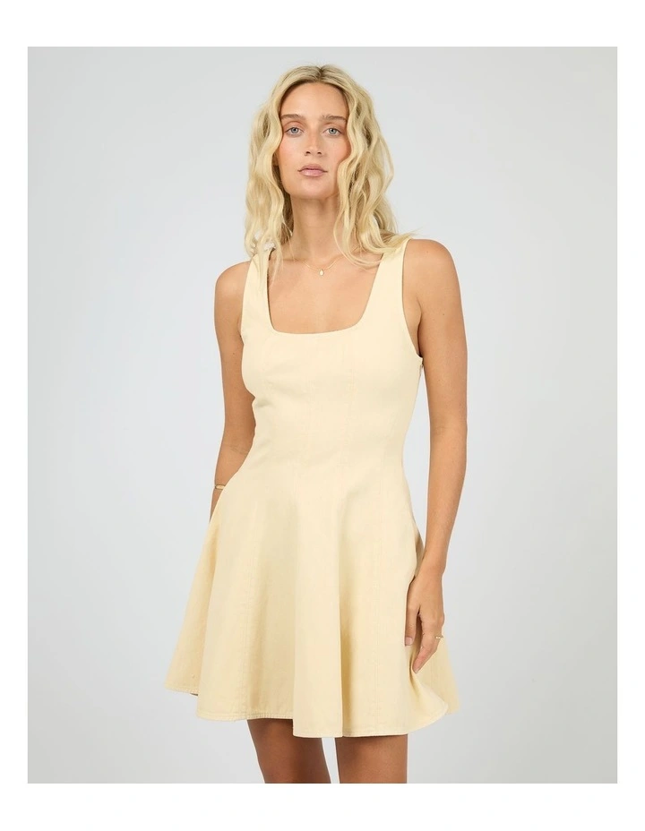 Blakey Mini Dress - Butter image 1