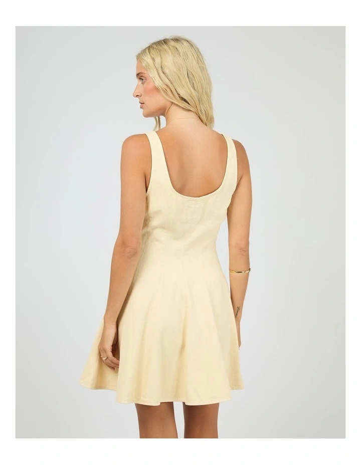 Blakey Mini Dress - Butter image 2