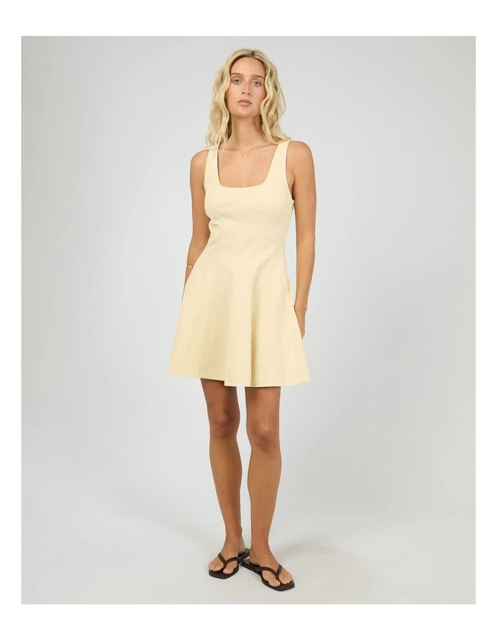 Blakey Mini Dress - Butter image 3