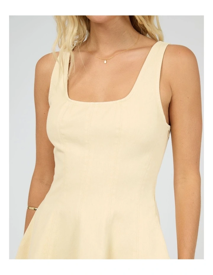 Blakey Mini Dress - Butter image 5