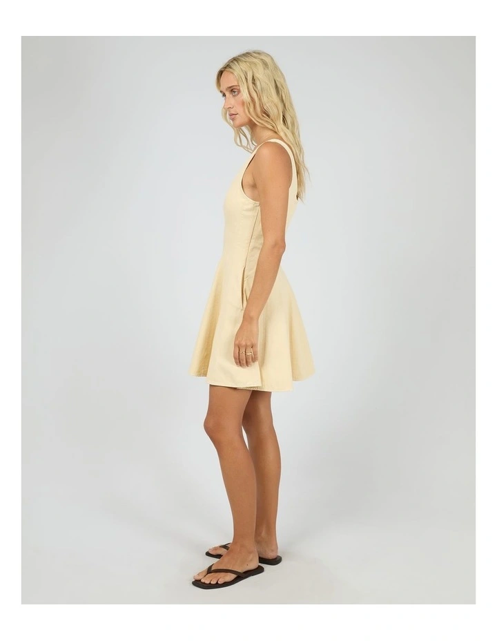 Blakey Mini Dress - Butter image 6