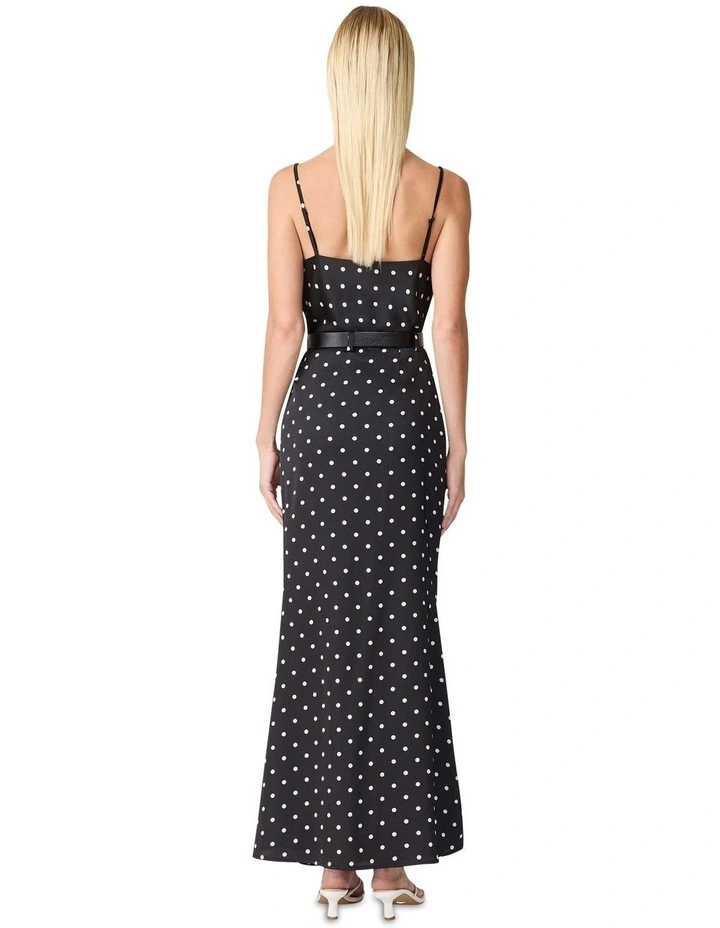 Aurellia Maxi Skirt in Black image 2