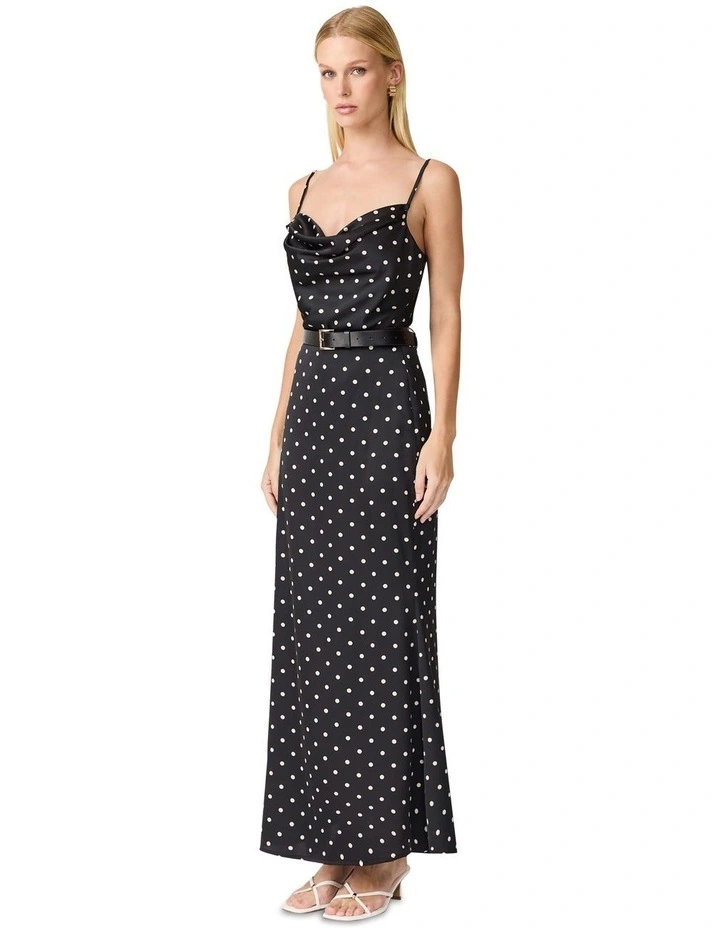 Aurellia Maxi Skirt in Black image 3