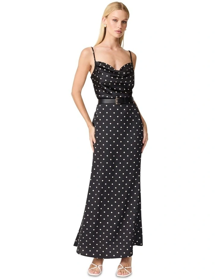 Aurellia Maxi Skirt in Black image 4