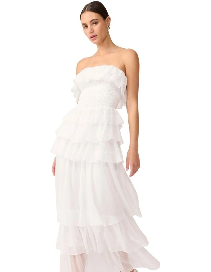 Melissa Maxi Dress in White image 4