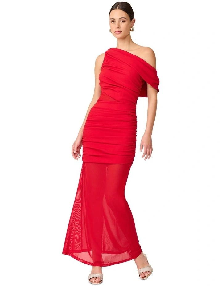 Darya Gown in Red image 3