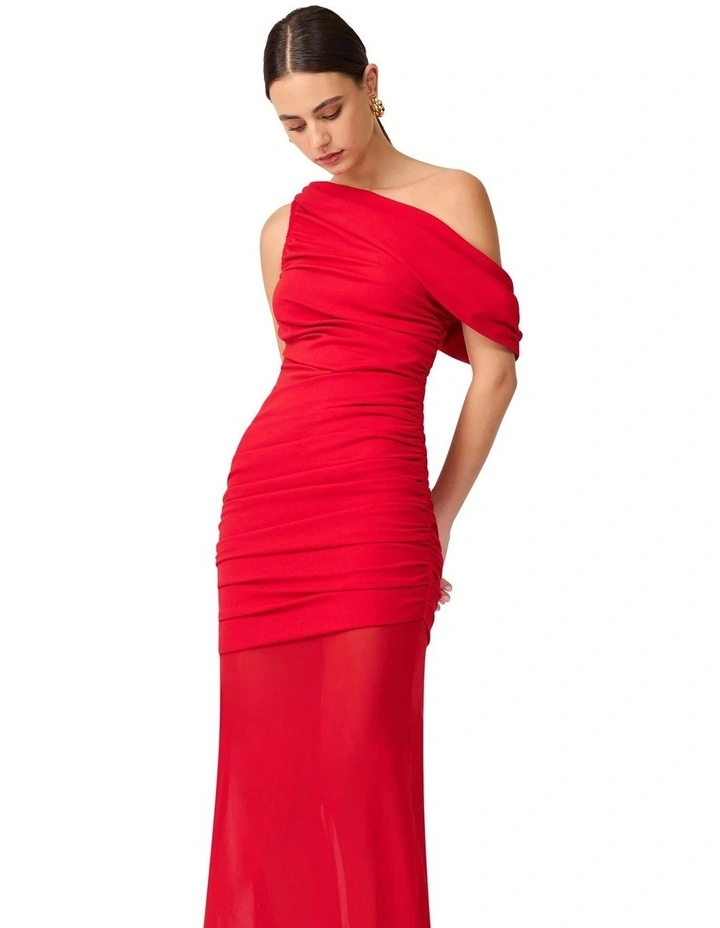 Darya Gown in Red image 4