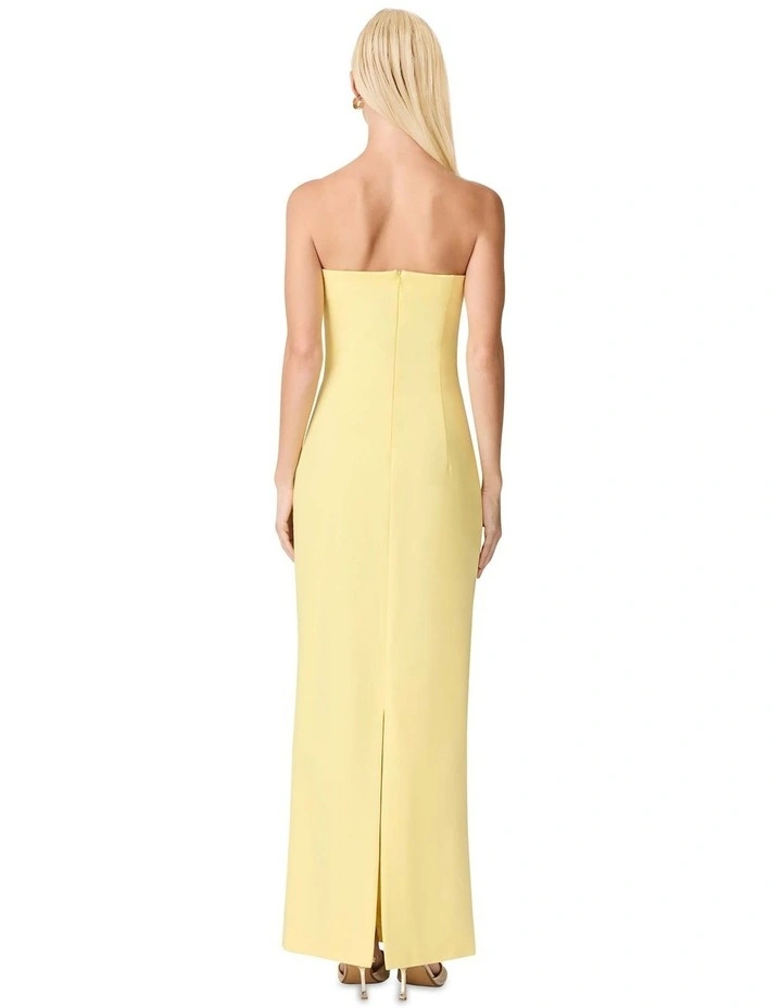 Evee Maxi Dress in Yellow image 2