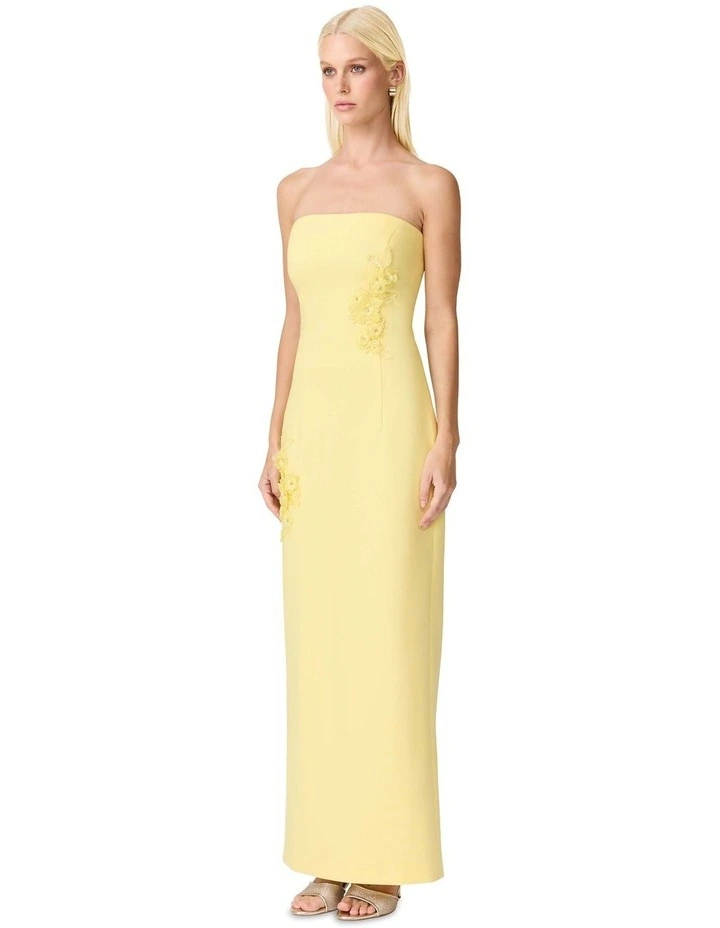 Evee Maxi Dress in Yellow image 3