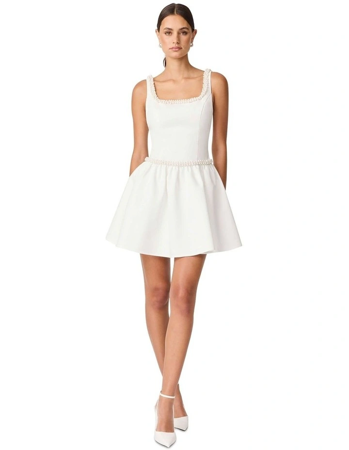 Rafaela A Line Mini in Ivory image 4