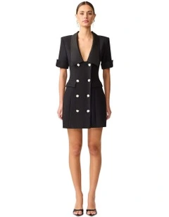 Ruby Blazer Dress in Black