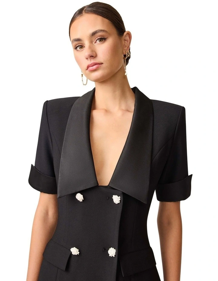 Ruby Blazer Dress in Black image 6