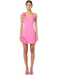 Trompe Dress in Pink