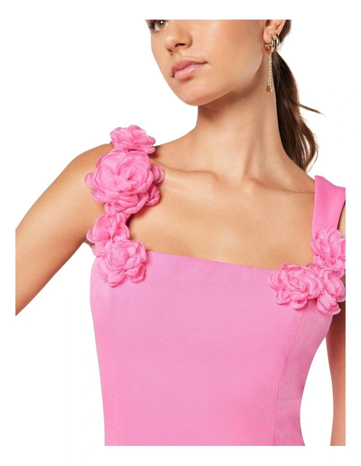 Trompe Dress in Pink image 6