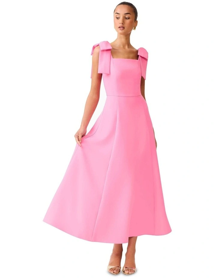 Xanne Maxi Dress in Pink image 4