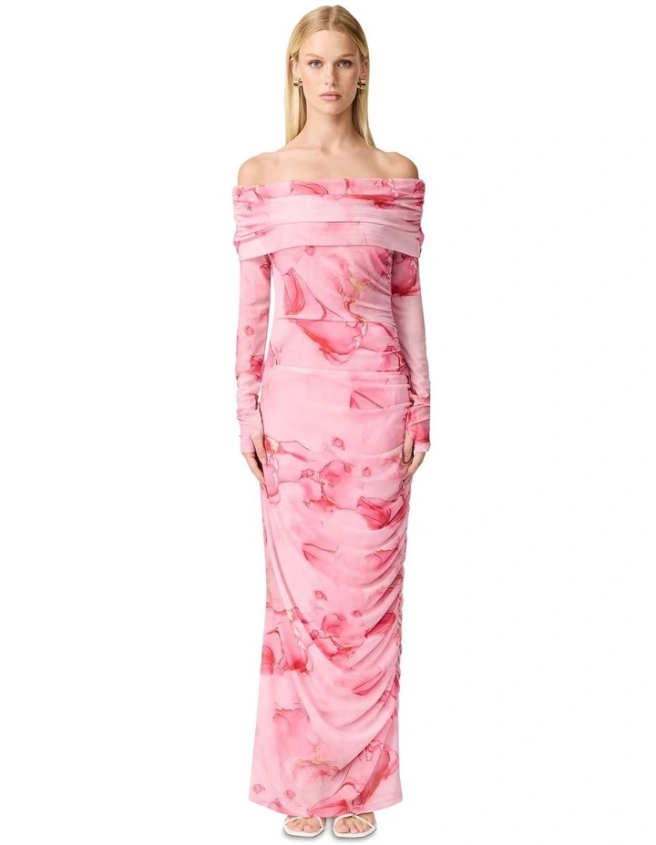 Rosalia Maxi Dress in Pink image 1