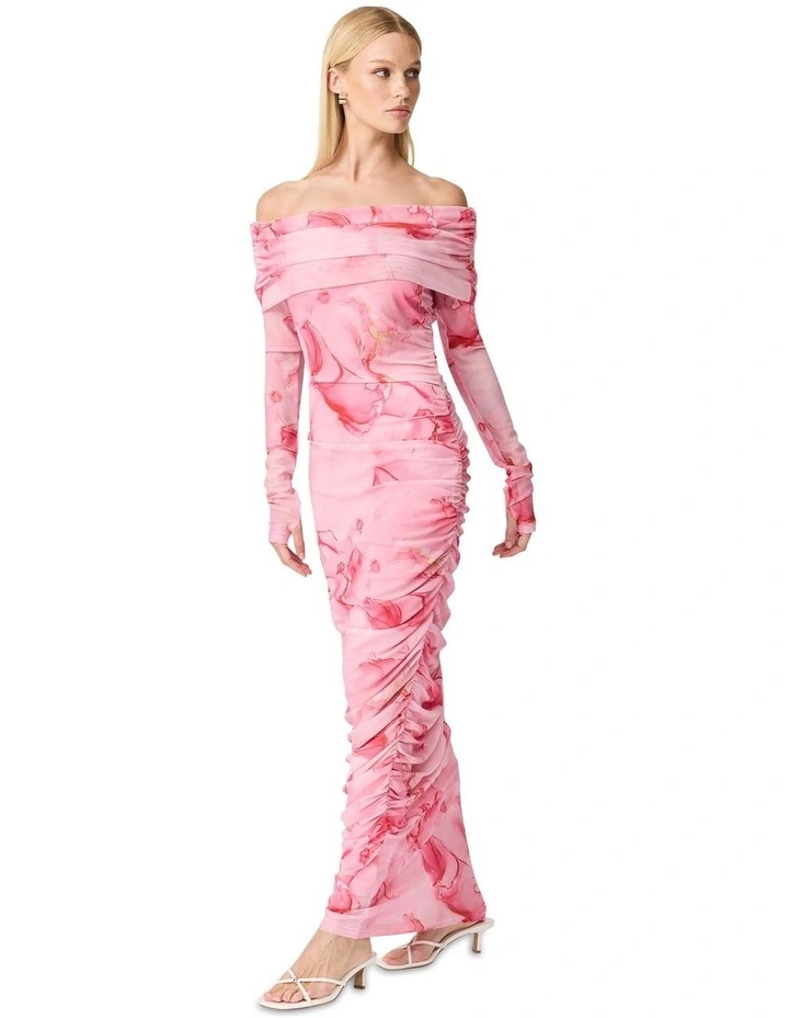 Rosalia Maxi Dress in Pink image 5