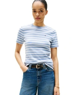 Cody Slim Crew Neck T-Shirt in Blue