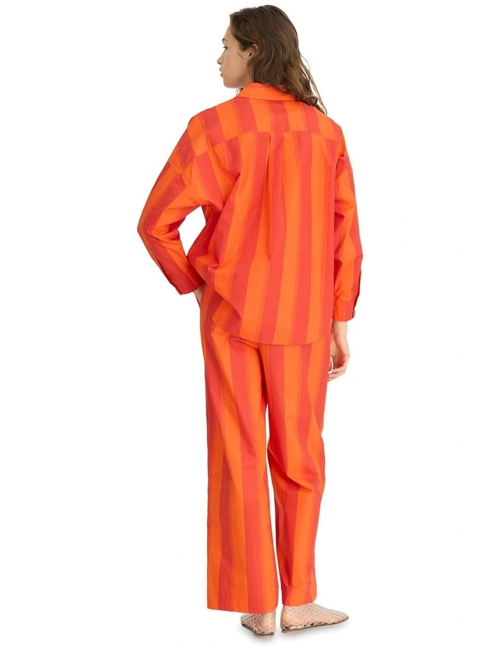 Bahia Stripes Pants in Orange image 2