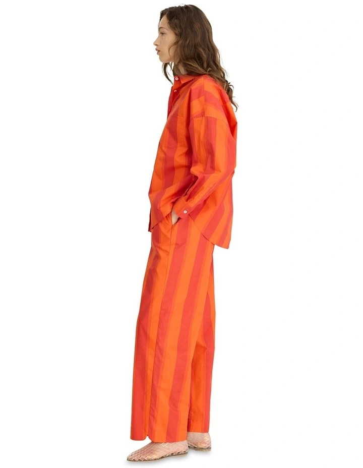 Bahia Stripes Pants in Orange image 3
