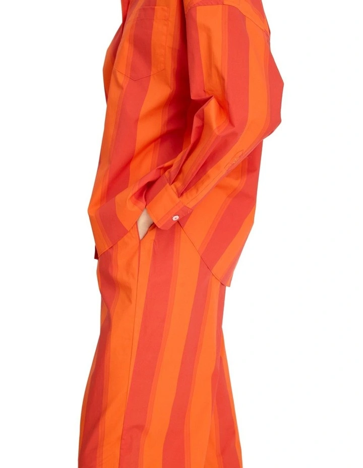Bahia Stripes Pants in Orange image 5