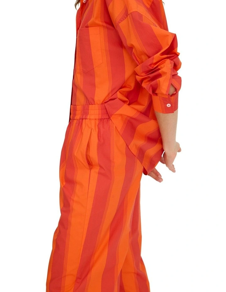 Bahia Stripes Pants in Orange image 7