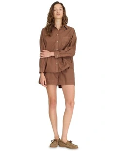 Chiara Shorts in Brown
