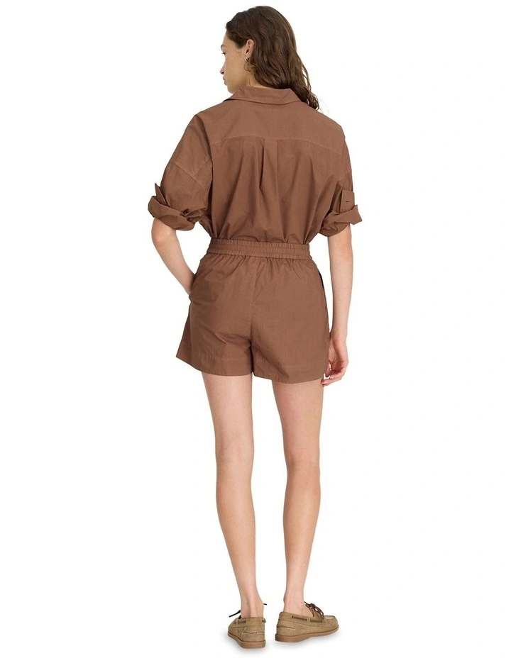 Chiara Shorts in Brown image 4
