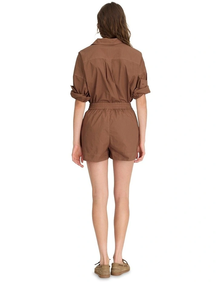 Chiara Shorts in Brown image 5