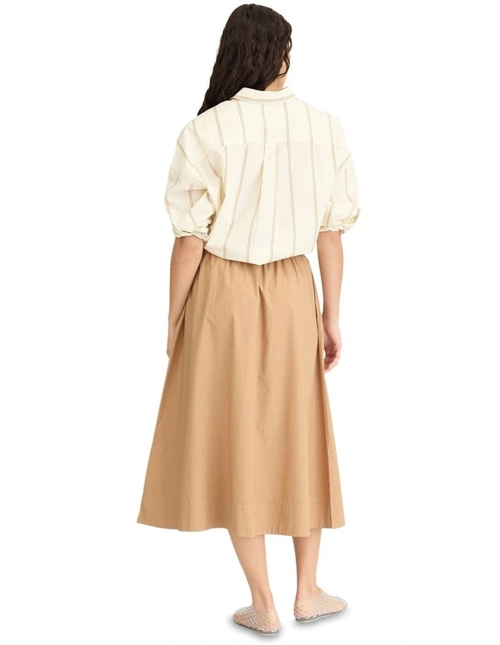 Chiara Skirt in Brown image 2