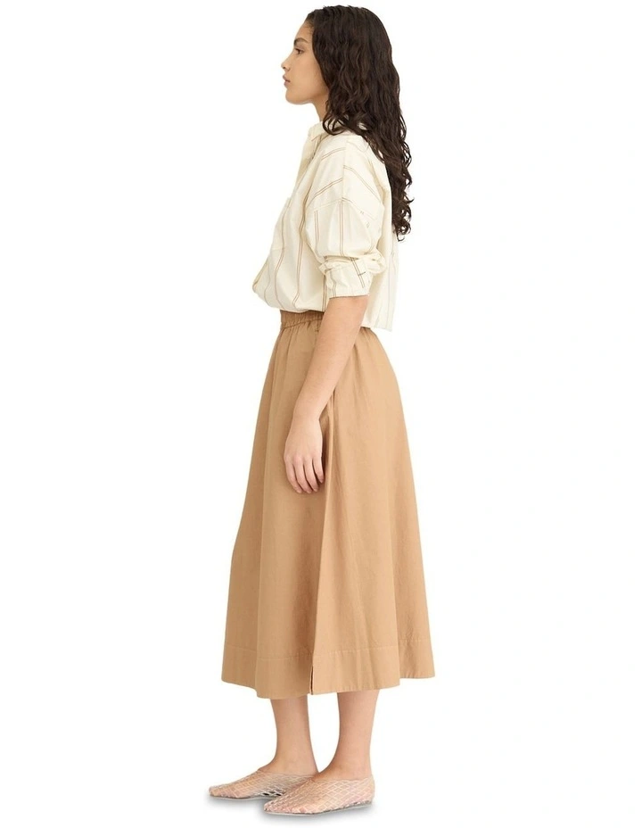 Chiara Skirt in Brown image 3