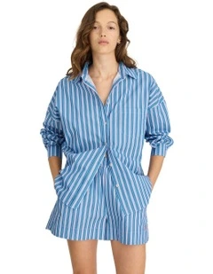 Chiara Long Sleeve Shirt in Multi