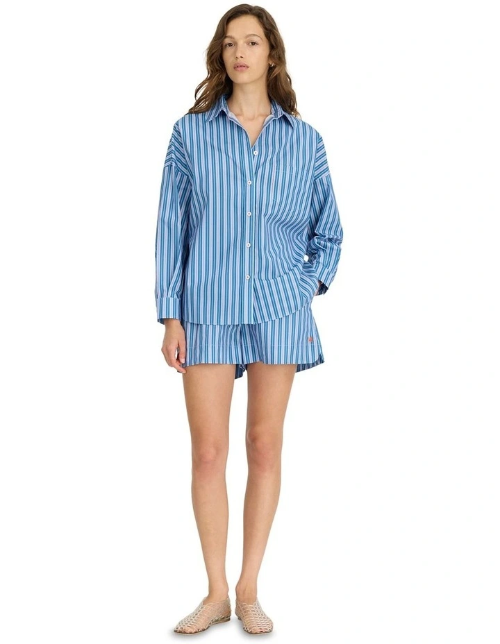 Chiara Long Sleeve Shirt in Multi image 6