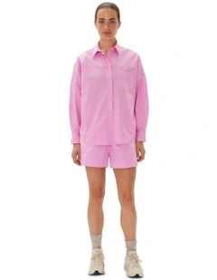 Chiara Long Sleeve Shirt Classic in Pink